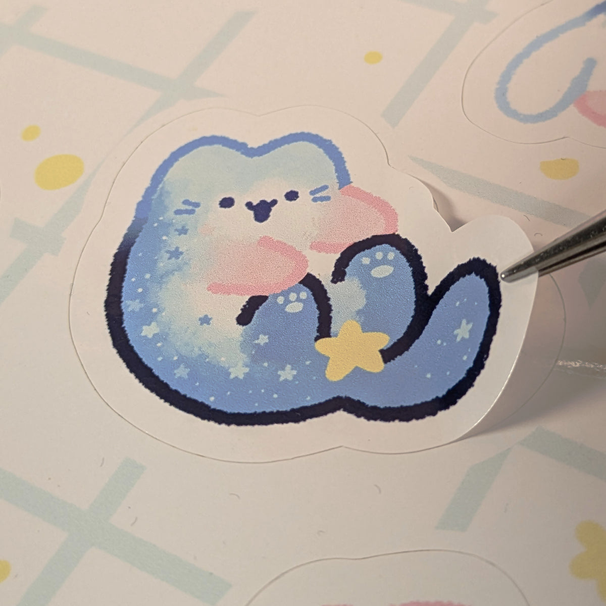 Special Edition Star Calico Sticker Sheet